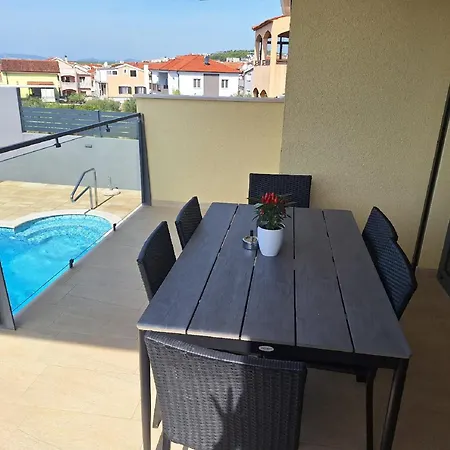 Apartment My Dalmatia - Sea View Roza With Shared Swimming Pool Sibenik